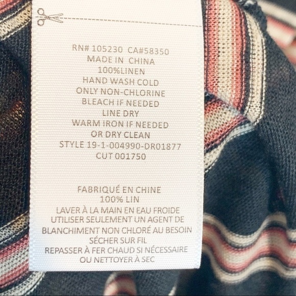 JOIE Maxi Linen Dress size L - Picture 6 of 6